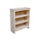 International Concepts Shaker Bookcase, 36"H, Unfinished SH-3223A - alternate 4